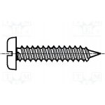 BOSSARD 1372270 Vrut; 2,2x9,5; Hlava: válcová; plochá; 0,6mm; ocel; zinek; ISO 1481 – Hledejceny.cz