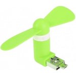 Micro USB větráček zelený – Hledejceny.cz