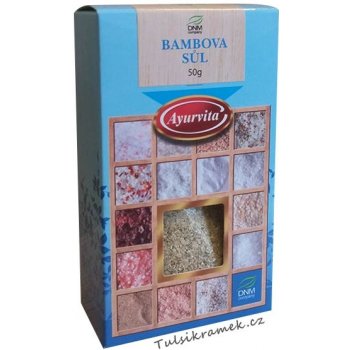 DNM Company sůl bambova Ayurvita 50 g