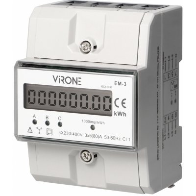 Orno 80A, 4,3 moduly, DIN TH-35mm – Zboží Mobilmania