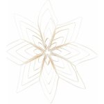 Papírová vánoční hvězda průměr 15 cm QUILLING House Doctor bílá – Hledejceny.cz