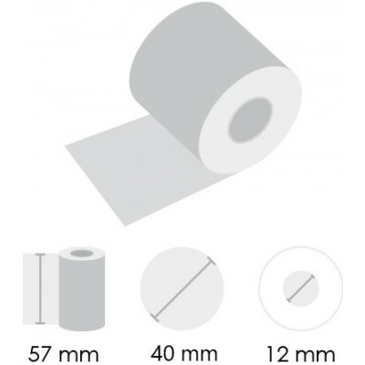 KRPA Kotoučky TERMO KRPAROLLS 57/40/12 (10ks) – Zboží Živě