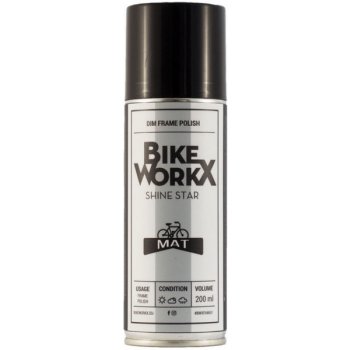 BikeWorkX čistič SHINE Star MAT 200 ml