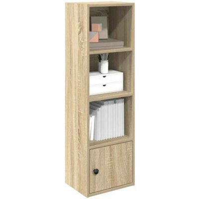 vidaXL Knihovna dub sonoma 31x24x102 cm kompozitní dřevo – Zboží Mobilmania