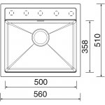 Sinks Solo 560 Pureblack – Sleviste.cz