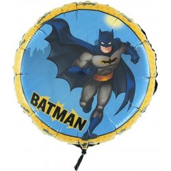 Grabo Balloons Foliový balonek Batman kulatý 45 cm Nebalený