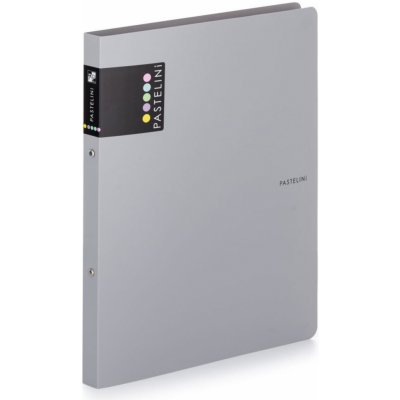 Karton P+P Pořadač A4 PP - 2kroužek - PASTELINi šedá - 2-138 – Sleviste.cz