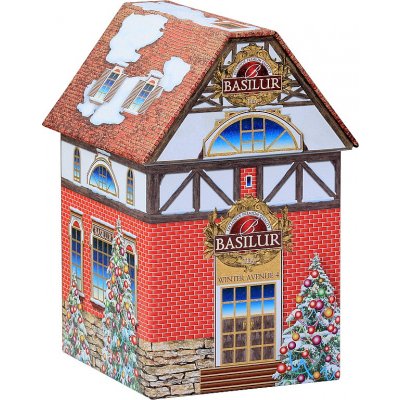 Basilur Tea House Winter Avenue 4 plech 100 g – Zboží Mobilmania