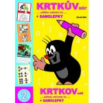 Krtkův sešit počítání malování hry samolepky Zdeněk Miler – Zboží Mobilmania