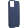 Pouzdro a kryt na mobilní telefon Apple Forcell SOFT Case iPhone 12 / 12 Pro tmavomodrý