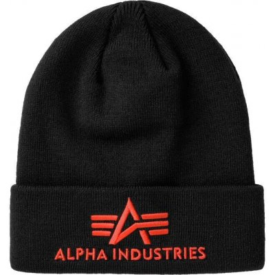 Čepice Alpha 3D Beanie černá červená – Hledejceny.cz