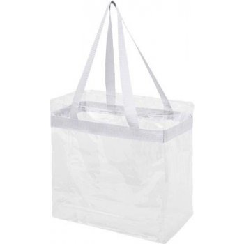 Průhledná taška Hampton PVC plast bílá / transparentní