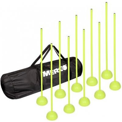 Merco Neon Dribbling 80 sada 10 slalomových tyčí – Zboží Dáma