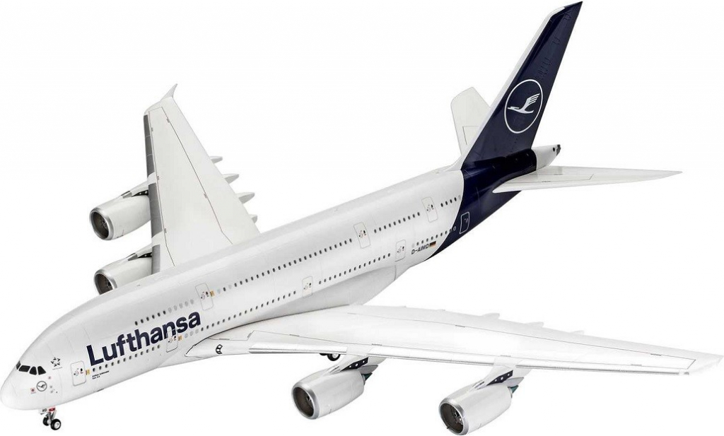 Revell Plastic ModelKit letadlo 03872Airbus A380-800 Lufthansa New Livery 1:144