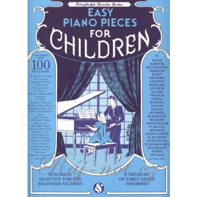 Easy Piano Pieces for Children / Snadné klavírní skladby pro děti – Zbozi.Blesk.cz
