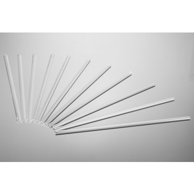 DT GLASS Skleněné brčko ECO 1 kus 7 mm délka 210 mm bez krabičky – Hledejceny.cz