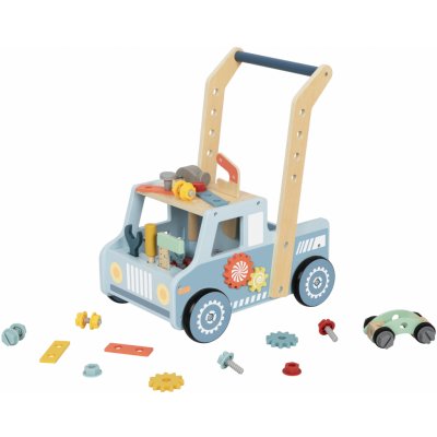 Tooky Toy Chodítko a aktivity pult s nářadím 2v1 – Zboží Dáma