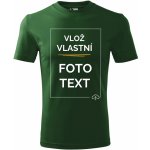 Tričko s potiskem zelená – Zboží Dáma