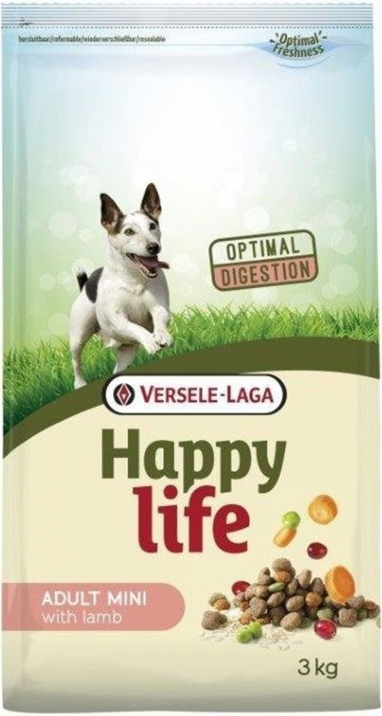 Versele Laga Happy Life Adult Mini Lamb 3 kg