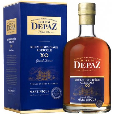 DEPAZ XO HORSE D AGE Rum 45% 0,7 l (karton) – Zboží Mobilmania