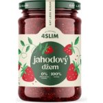 4Slim 100% džem jahodový 280 g – Zboží Dáma