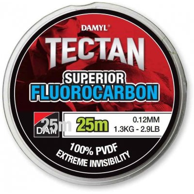 DAM Damyl Tectan Superior Fluorocarbon Invisible 25 m 0,16 mm 2,2 kg – Hledejceny.cz