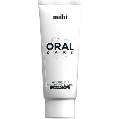 Mihi Oral Care Bělící s dřevěným uhlím 75 ml – Hledejceny.cz