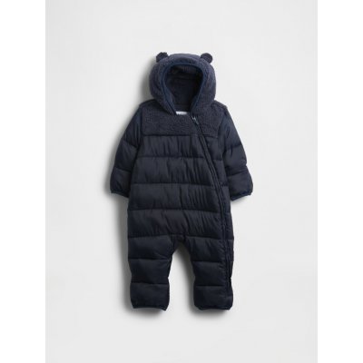GAP Baby zateplená kombinéza Lightweight Tmavě modrá – Zboží Dáma