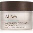 Ahava Time To Smooth rozjasňující hydratační krém SPF20 Paraben Free 50 ml