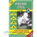 Beskid Niski Východná časť 1:50 000 162 Turistická mapa – Zboží Mobilmania