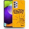 Pouzdro a kryt na mobilní telefon Samsung Picasee silikonové Samsung Galaxy A52 5G Enjoy černé