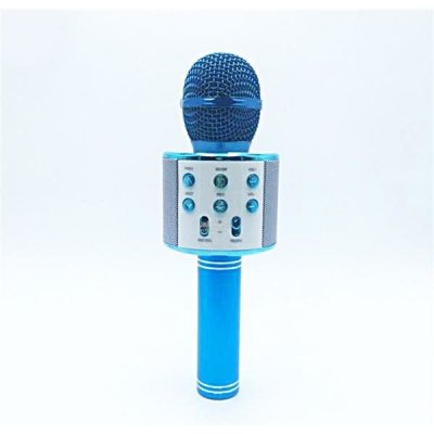 Bezdrátový bluetooth karaoke mikrofon blue – Zboží Mobilmania