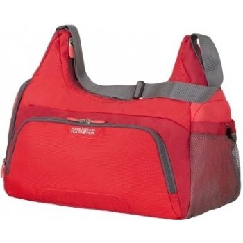 American tourister kabelka Road quest female gym látková Red print 16G-00009