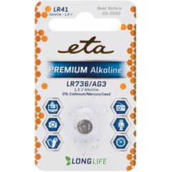 ETA PREMIUM ALKALINE LR41 1ks LR41PREM1