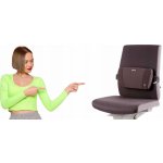 Fellowes Opěrka zad PlushTouch černá – Zboží Dáma