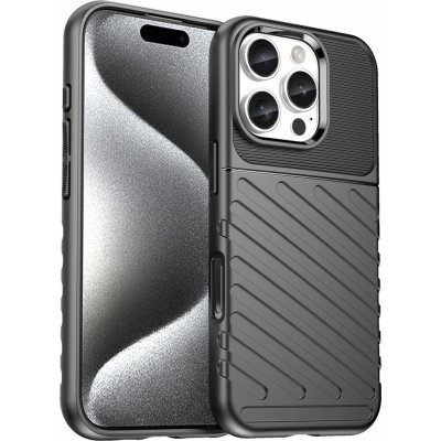 Thunder Case pro iPhone 16 PRO (6,3") černé – Zboží Mobilmania