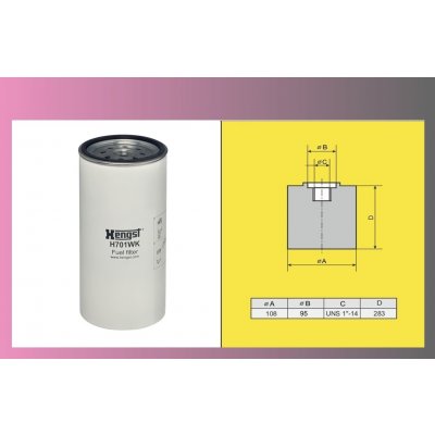 filtr naftový MB ACTROS, IVECO – Zboží Mobilmania
