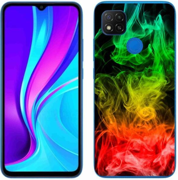 Pouzdro mmCase Gelové Xiaomi Redmi 9C - abstraktní vzor 7