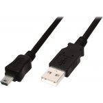 Assmann AK-300108-010-S USB A M (plug)/miniUSB B (5pin) M (plug), 1m, černý – Zbozi.Blesk.cz