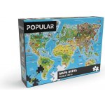 POPULAR Mapa světa 160 dílků – Zboží Dáma