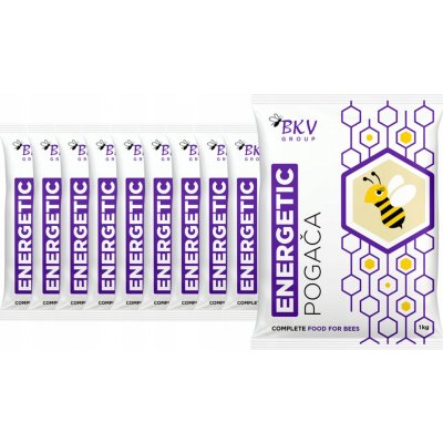 BKVTěsto, krmivo pro včely s vitamíny, energetizující, 1 kg x 10 ks – Hledejceny.cz