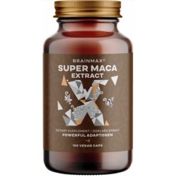 BrainMax Super Maca extrakt 700 mg 100 rostlinných kapslí