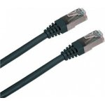 Datacom 5027181521 Patch, FTP cat5e, 2m, černý – Zboží Živě