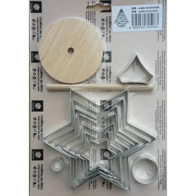 Sada vykrajovátek - perníkový stromeček Felcman - Felcman – Sleviste.cz