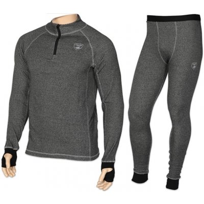 Giants Fishing termoprádlo komplet Thermal set Deluxe Plus grey – Sleviste.cz