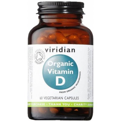 Viridian Organic Vitamin D 60 kapslí – Hledejceny.cz