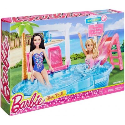 Barbie bazén se skluzavkou Mattel DGW22 od 549 Kč - Heureka.cz