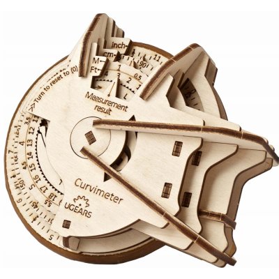 Ugears 3D mechanické puzzle STEM LAB Curvimeter 109 ks – Zboží Dáma