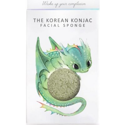 THE KONJAC SPONGE Konjak s věšáčkem, Drak se zeleným jílem – Sleviste.cz