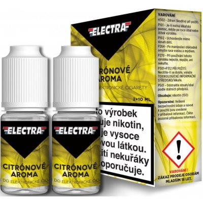 Ecoliquid Electra 2Pack Lemon 2 x 10 ml 20 mg – Zbozi.Blesk.cz